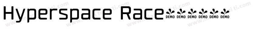 Hyperspace Race字体转换